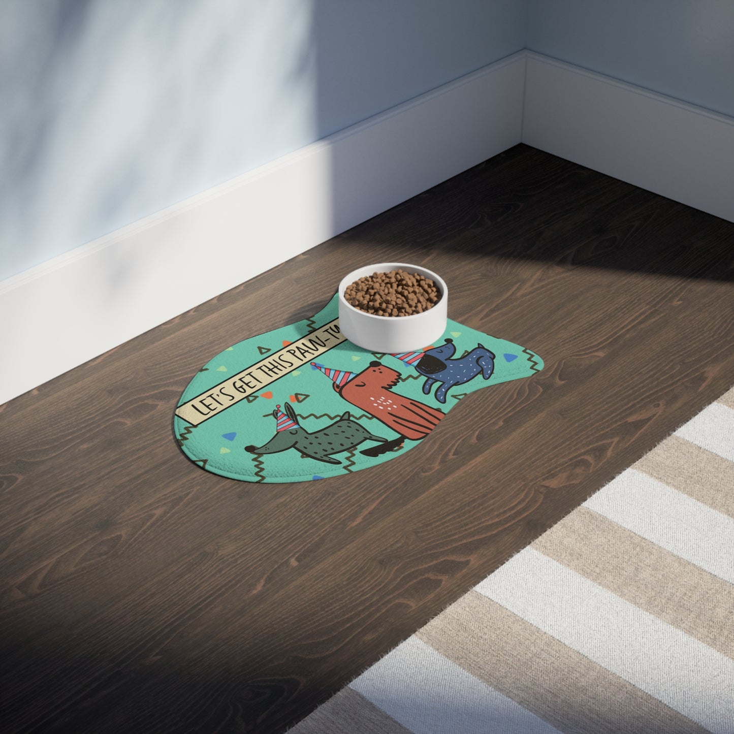 The Grub Rug (Dog Party Design)