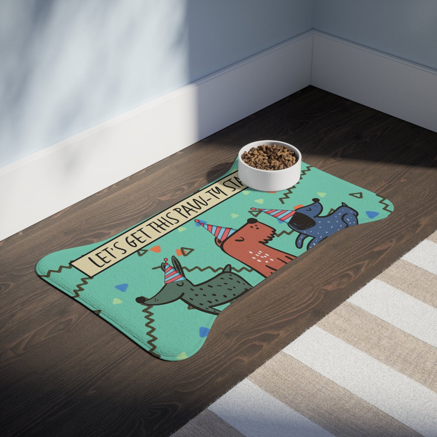 The Grub Rug (Dog Party Design)