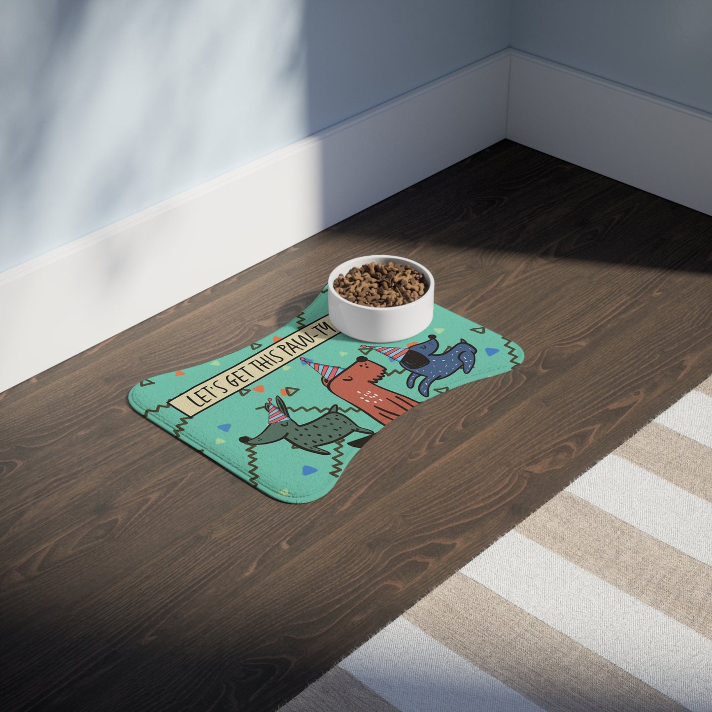 The Grub Rug (Dog Party Design)